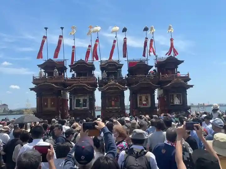 神前神社のお祭り
