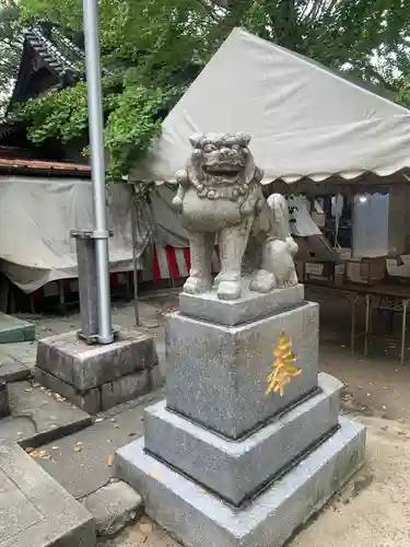 二日市八幡宮の狛犬