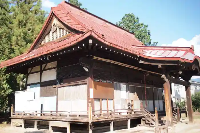 神部神社の本殿