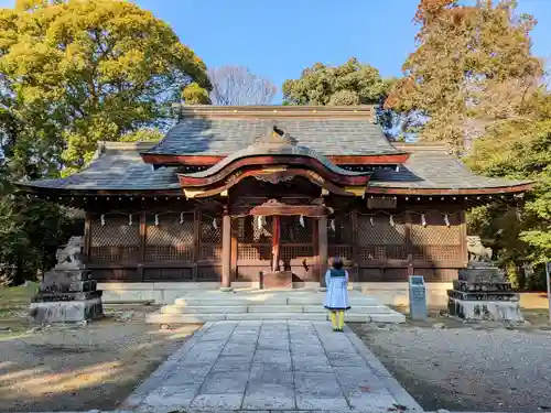 乎加神社の本殿