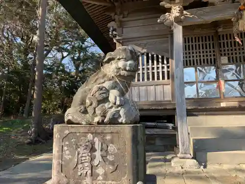 御靈神社の狛犬