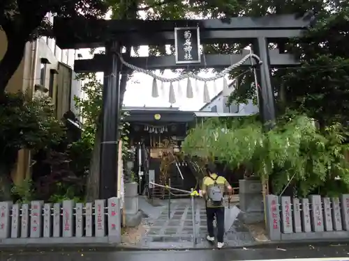 菊名神社の鳥居