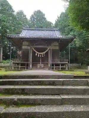 大虫神社の本殿