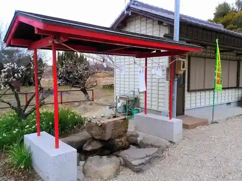 北原天満宮の手水舎