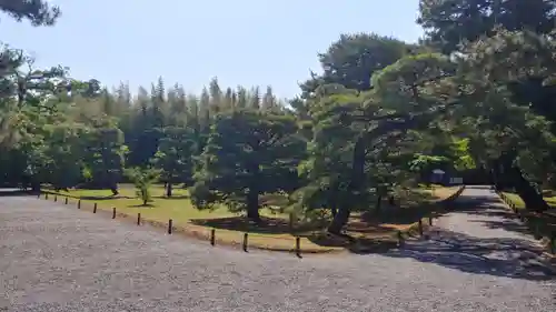 下桂御霊神社の庭園