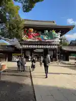 寒川神社の山門・神門