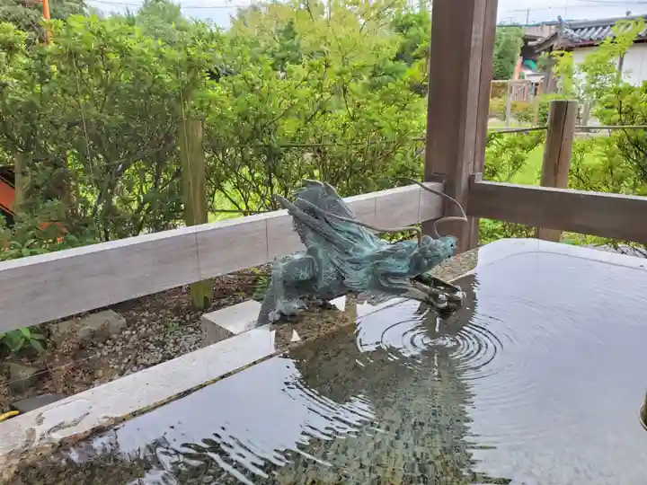 多聞寺の手水舎