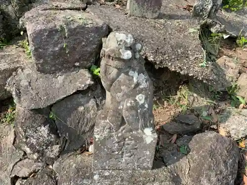 御靈神社の狛犬