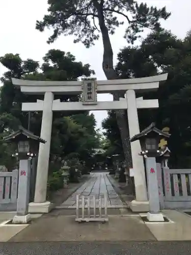 菊田神社の鳥居