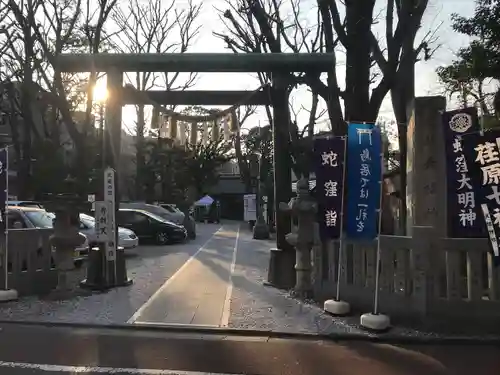 蛇窪神社の鳥居