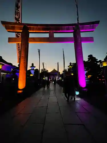 豊川閣　妙厳寺の鳥居