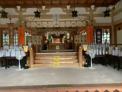 植田八幡宮の本殿・本堂