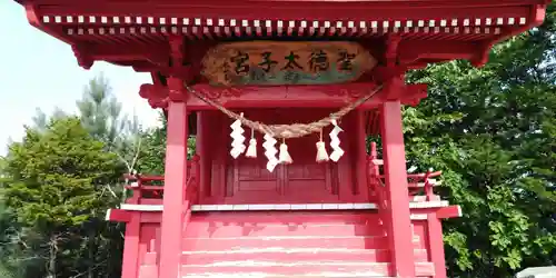 聖徳太子宮（滝上神社）の本殿