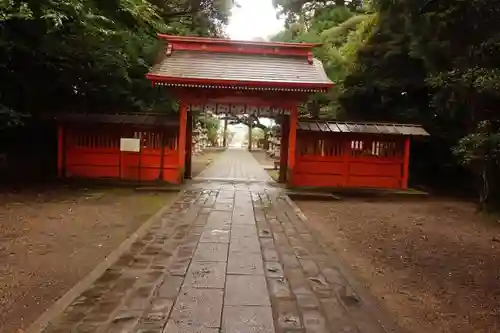 息栖神社の山門・神門