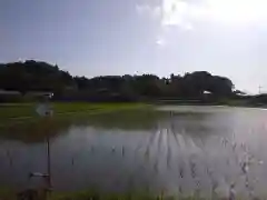 御船神社の景色