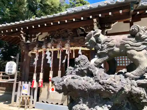 平塚神社の狛犬