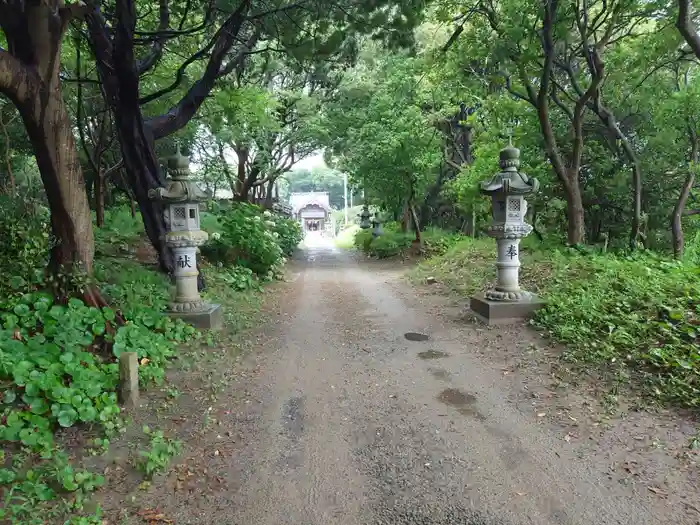 年毛神社の建物その他