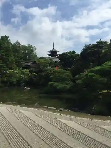 仁和寺の庭園