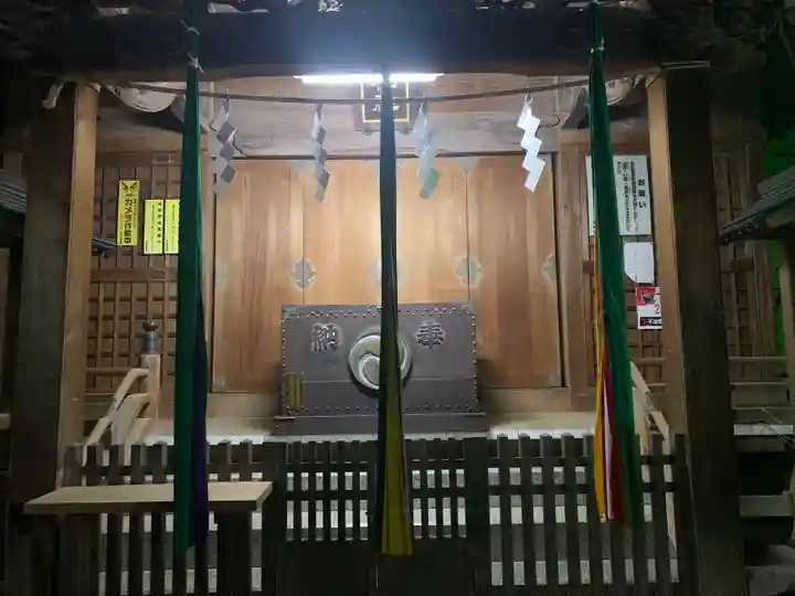 諏訪神社の本殿・本堂