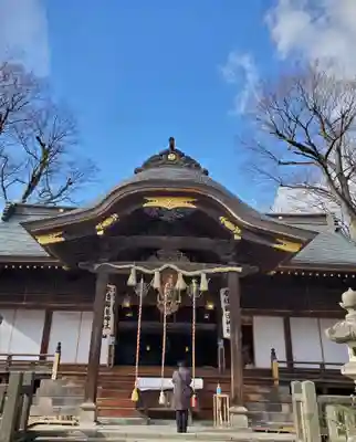 安積國造神社の本殿・本堂