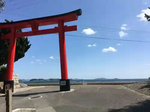 羽豆神社の鳥居