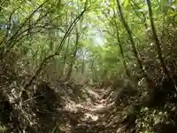 諏訪神社奥宮の周辺