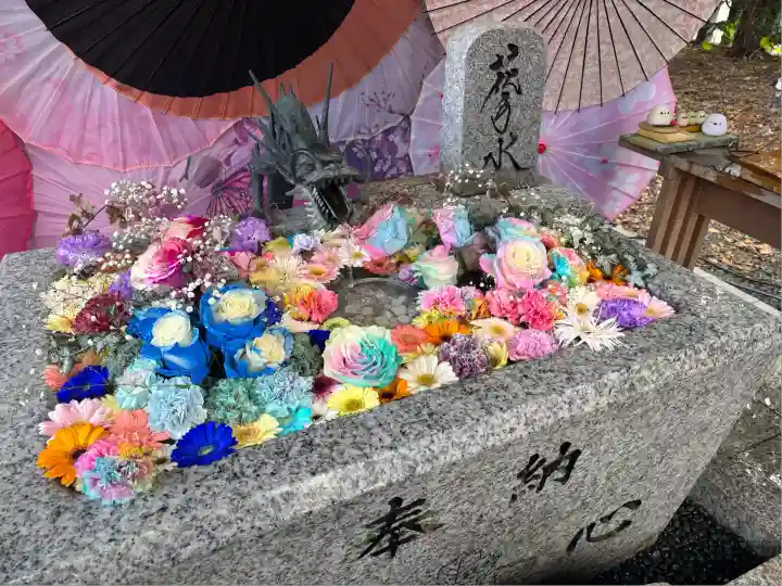 札幌諏訪神社の手水舎