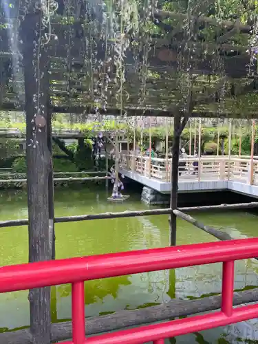 亀戸天神社の庭園