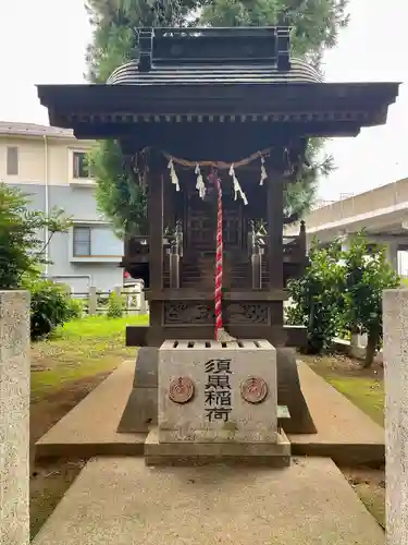 須黒稲荷神社の本殿