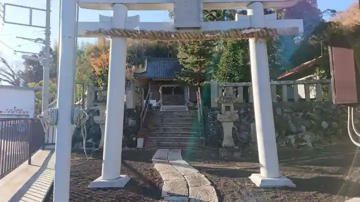 横瀬八幡神社の鳥居