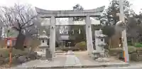 甲斐総社八幡神社の鳥居