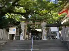 津田八幡神社の鳥居