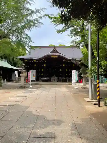 渋谷氷川神社の本殿・本堂