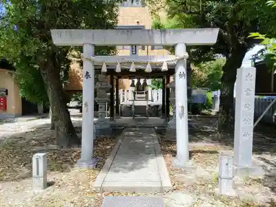 八幡社(四女子八幡社)の鳥居