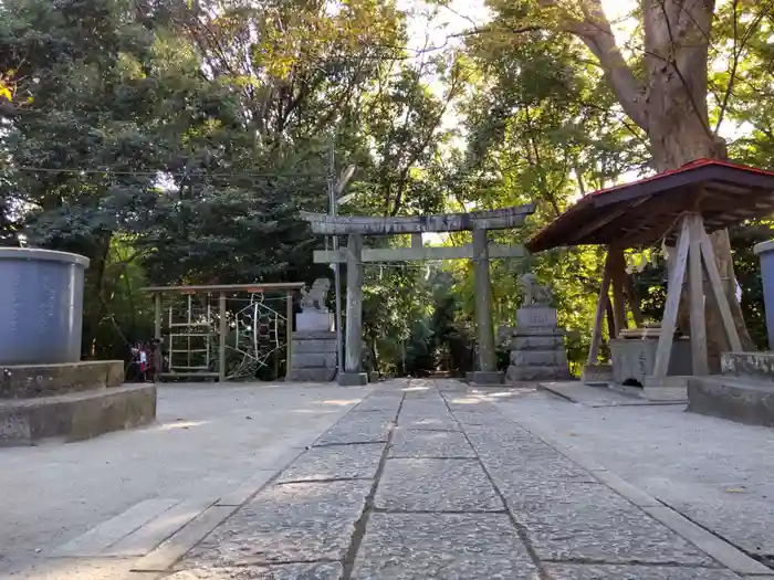 山田神社の鳥居