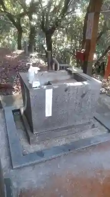 岩嶽稲荷大明神の手水舎