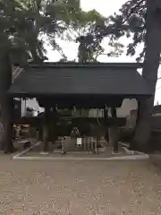 安久美神戸神明社の手水