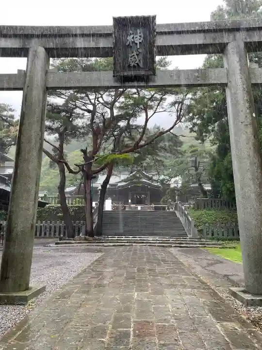 函館八幡宮の鳥居
