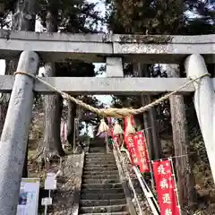 岡部春日神社～👹鬼門よけの🌺花咲く🌺やしろ～の鳥居