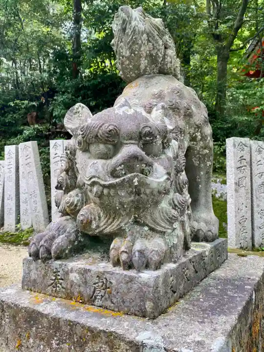 金刀比羅神社の狛犬