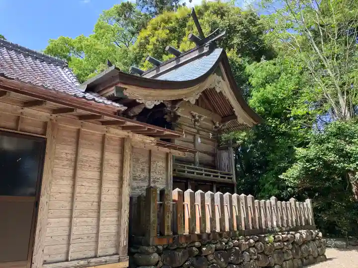 比木神社の本殿・本堂