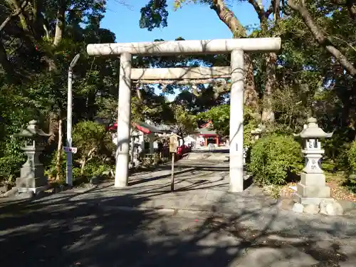 米之宮浅間神社の鳥居