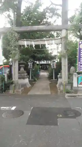 御霊神社の鳥居