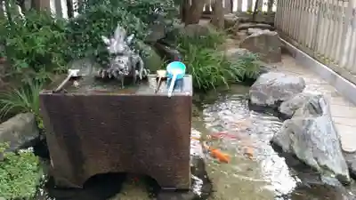 厳嶋神社の手水舎