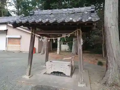 正八幡社の手水舎