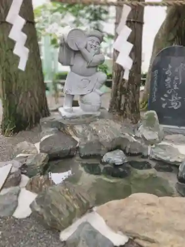 温泉神社〜いわき湯本温泉〜の像