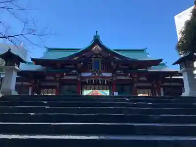 日枝神社の本殿・本堂