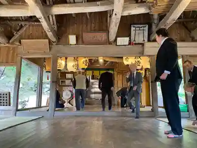 飯笠山神社の本殿・本堂