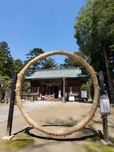 三春大神宮の本殿・本堂