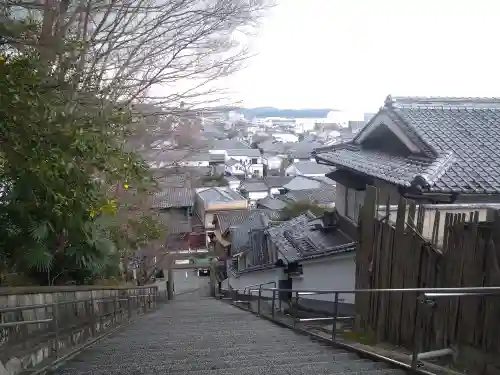 阿智神社の景色